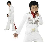 Garçons Elvis Presley Déguisement Enfants Rock N Roll Étoile King Âge 4-12