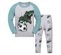 Garçons Ensembles de Pyjama Ensemble Deux pièces Pyjamas pour Enfants Garçon Manches Longues Coton en Doux Haut Col Rond Pantalon Mignon Animal Dessin Anime et Jeunes