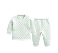 Garçons Ensembles de Pyjama Hiver décontracté imprimé, Revers boutonné Vêtement de Nuit Tenue de Maison Thermique Polaire Molleton Flanelle vêtements de Nuit d'hiver Chauds