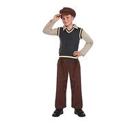 Garçons évacués, en temps de guerre, Costume de déguisement, Age 10-11