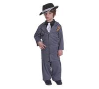 Garçons Gangster Costume Enfant 1920's Mafia Bugsy Malone Déguisement