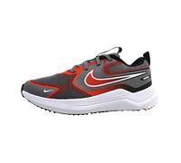 Garçons Nike Chaussure de sport Cosmic Runner Textile Lacets Plat - gris/rouge 012 39