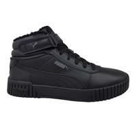 Garçons Puma chaussure à lacets sportive Carina 2.0 Textile Lacets Plat - 01 Black/Black/Shadow 38
