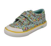 Garçons Startrite Dino-Mite Dinosaure Détaillé Crochet & Boucle Toile Chaussures