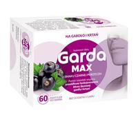 Garda MAX Pastilles à la mousse d'Islande, Cassis - 60 pastilles