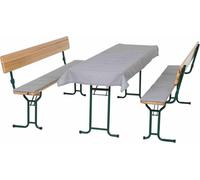 GARDAMO Matelas pour ensemble de chapiteau 3 pièces, gris clair L91444