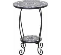 Gardamo Porte-fleurs Como Acier avec aspect mosaïque