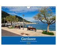 Gardasee - Die schönsten Momente am Gardasee (Wandkalender 2026 DIN A4 quer), CALVENDO Monatskalender: Der Gardasee ist immer eine Reise wert.