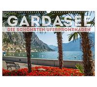 GARDASEE Die schönsten Uferpromenaden (Wandkalender 2026 DIN A3 quer), CALVENDO Monatskalender: Erholsame Plätze mit Seeblick rund um den Lago di Garda