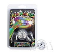 Garde-bouche brillant pour fêtes - Gadget d'éclairage de fête | Porte-parole de fête de disque, gadget LED multicolore à LED, Halloween Fête aux fournitures de remplissage de sacs cadeaux