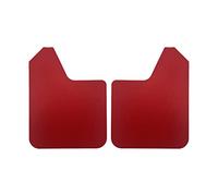 Garde-boue Accessoires de modification bavettes garde-boue universelles pour voiture, résistance à l'usure simple et au pliage rouge noir(Red 2pcs)