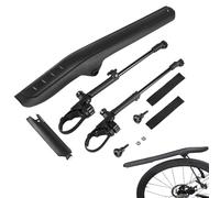 Garde-boue arrière de cyclisme,garde-boue de cyclisme, Garde-boue arrière réglable avec éclairage pour vélo, Bouclier anti-éclaboussures de garde-boue de Cycle de garde-boue et arrière pour faire du v