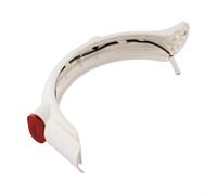 Garde-boue arrière de rechange avec feu arrière LED pour trottinette électrique Xiaomi Pro et Pro2, roue arrière pour protection et éclairage de sécurité (blanc)