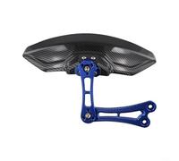 Garde-boue arrière de scooter compatible avec N1S U+B - Réglable en fibre de carbone imprimé ABS Fender CNC alliage Mount Multi Angle Rotation Or Titane Noir (Bleu)