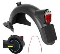 Garde-boue arrière de scooter électrique avec garde-boue arrière support en métal : garde-boue arrière avec feu arrière LED pour Segway Ninebot Max G30 / G30LP / G30LE / G30LE II Accessoires de
