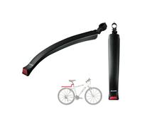 Garde-boue arrière de vélo Massi CM 303 avec fixation sur tige de selle ou pont