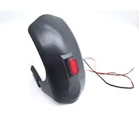 Garde-boue arrière et feu arrière partie lampe d'arrêt pour Kugoo G2 Pro Scooter électrique pliant garde-boue arrière accessoire de remplacement de feu arrière (Garde-boue et lumière)
