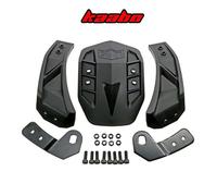 Garde-boue arrière étendu Wolf étanche pour Scooter électrique Kaabo Wolf Warrior 11 King GT GTR pièces d'origine-noir