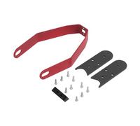 Garde-Boue arrière, feu Stop et aileron, Compatible avec la Trottinette électrique Xiaomi M365 Pro 2 Mi3. Comprend Un kit de pièces de Protection et de Renfort for Le Support.(Red Bracket)