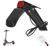 Garde-boue arrière Kukirin G2 Pro DB 2024 avec feu arrière et kit de support avec vis pour scooter électrique pièces de rechange (ensemble de garde-boue arrière) (ensemble de garde-boue arrière)