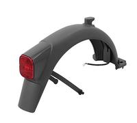 Garde-Boue Arrière pour Ninebot Segway E2 Pro avec LED et Support Ninebot Noir