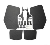 Garde-boue arrière pour Polaris fabriqué robuste pour Polaris pour Rzr Pro R 2022 + Gardes ABS Protection de traînée hors route pour les fusées éclairantes Bouclier anti-débris pour installation 2