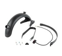 Garde-boue arrière pour scooter électrique avec feu arrière intégré et kit de support renforcé, pour Segway Ninebot MAX Series, ABS + PC, 340 g
