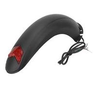Garde-Boue Arrière pour Trottinette KuKirin M4 avec Feu Arrière Intégré Avizar Noir Noir