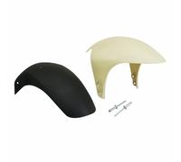 Garde boue av scoot adaptable gilera 50-125 dna 1997+2006 blanc-noir
