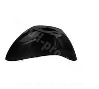 GARDE BOUE AVANT ADAPT. PIAGGIO ZIP 50 2T LC NOIR METAL (MONO FOURCHE)