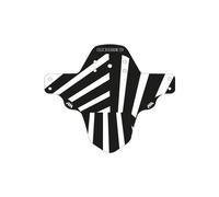 Garde boue avant all mountain style ams dazzle noir reflechissant