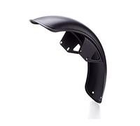 Garde-boue avant de moto en métal noir mat universel (garde-boue avant style 18150)