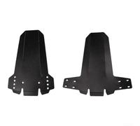 Garde-boue avant et arrière pliables en hauteur réglable pour VTT avec sangle de fixation pour une meilleure protection contre les éclaboussures (A)