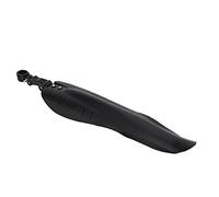Garde-boue avant et arrière réglable en plastique noir avec accessoires pour vélos de route et de montagne. Garde-boue de vélo durable de qualité supérieure, pour tous les temps.