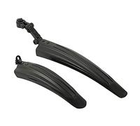 Garde-boue avant et arrière réglables pour vélo de route, VTT, léger, flexible, facile à installer, motif queue d'hirondelle amovible, résistant à la pluie, synt haute résistance