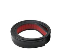 Garde-Boue Avant et Arrière Universal Flexible Car Wheel Sourcils Fender Flares Garniture Bande Passages de roue 1.5m Car Splash Fender (Color : Black 5.5cmx150cm)