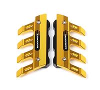 Garde-boue avant latéral de moto absorbant les chocs et anti-chute coulissant adapté pour Honda CB100R CB 1000R (couleur : or)