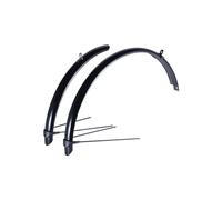 BBB Kit de garde-boue Cityguard 28'' Argenté Noir