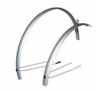 Garde boue city-vtc tringles 28'' stronglight alu r'light 41mm gris mat (paire)