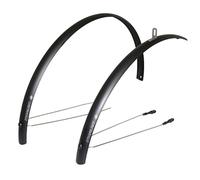 GARDE BOUE CITY-VTC TRINGLES 28'' STRONGLIGHT ALU R'LIGHT 41mm NOIR MAT (PAIRE)