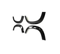 Garde-Boue Compatible pour Le Passage de Roue du Land Rover Defender 90, élargissant Le Style Garde-Boue(Gloss Black)