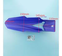 Garde-Boue De Moto Universel Bleu De Haute Qualité, Garde-Boue Pour Honda Kawasaki Suzuki Motocross, Moto Enduro Moto Hors Route