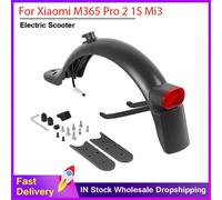 Garde-boue de trottinette électrique avec feu arrière pour Xiaomi M365 Pro 2 1S Mi3, cache-espacement de garde-boue, support de fixation, pièces de réparation Bracket