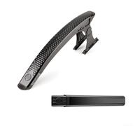 Garde-boue de vélo en polycarbonate avec angle réglable et extension évolutive, protection contre les éclaboussures pour vélos de route offrant une protection fiable contre la boue et la pluie (un