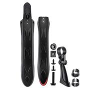 Garde-boue de vélo robuste, protection et arrière avec construction stable, accessoire avec design réglable, équipement de vélo pour aventure en ville