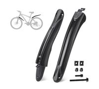 Garde Boue de Vélo Set pour Cannondale Beast of The East 2017, Epaissir Elargir Les Ailes Avant Arrière Garde-Boue, 24-29 Pouces Réglable Garde-Boue pour Vélo,A