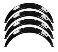 Garde-Boue de Voiture, 4 pièces 90mm / 3,5 Pouces Élargisseurs d'ailes Roue de Corps d'ailes Avant et arrière de Voiture Flexibles, Arches universelles Extra Larges, Passage de Roue