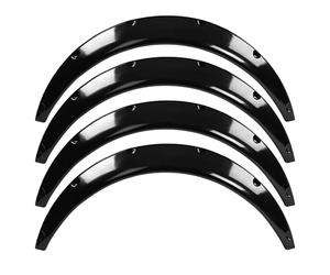 Garde-Boue de Voiture, 4 pièces 90mm / 3,5 Pouces Élargisseurs d'ailes Roue de Corps d'ailes Avant et arrière de Voiture Flexibles, Arches universelles Extra Larges, Passage de Roue