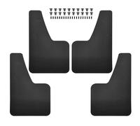 Garde-Boue de Voiture Garde-Boue Garde-Boue Garde-Boue Garde-Boue, for Mini, for JCW One Cooper Clubman S Countryman R55 R56 R60 F54 F55 F56 F60 Autocollant de Rallye(4Pcs Black)