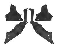 Garde-Boue De Voiture Pour Toyota Pour Hilux Pour Fortuner 2004 - 2015 Doublures Garde-boue Jupes Tablier Joints Protection 4x Boucliers Anti-éclaboussures Avec Clips